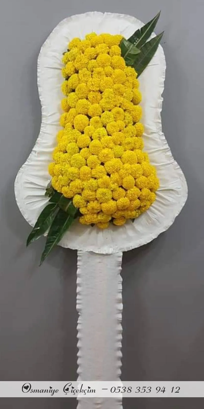 Canlı Cinya Çiçek Çelenk