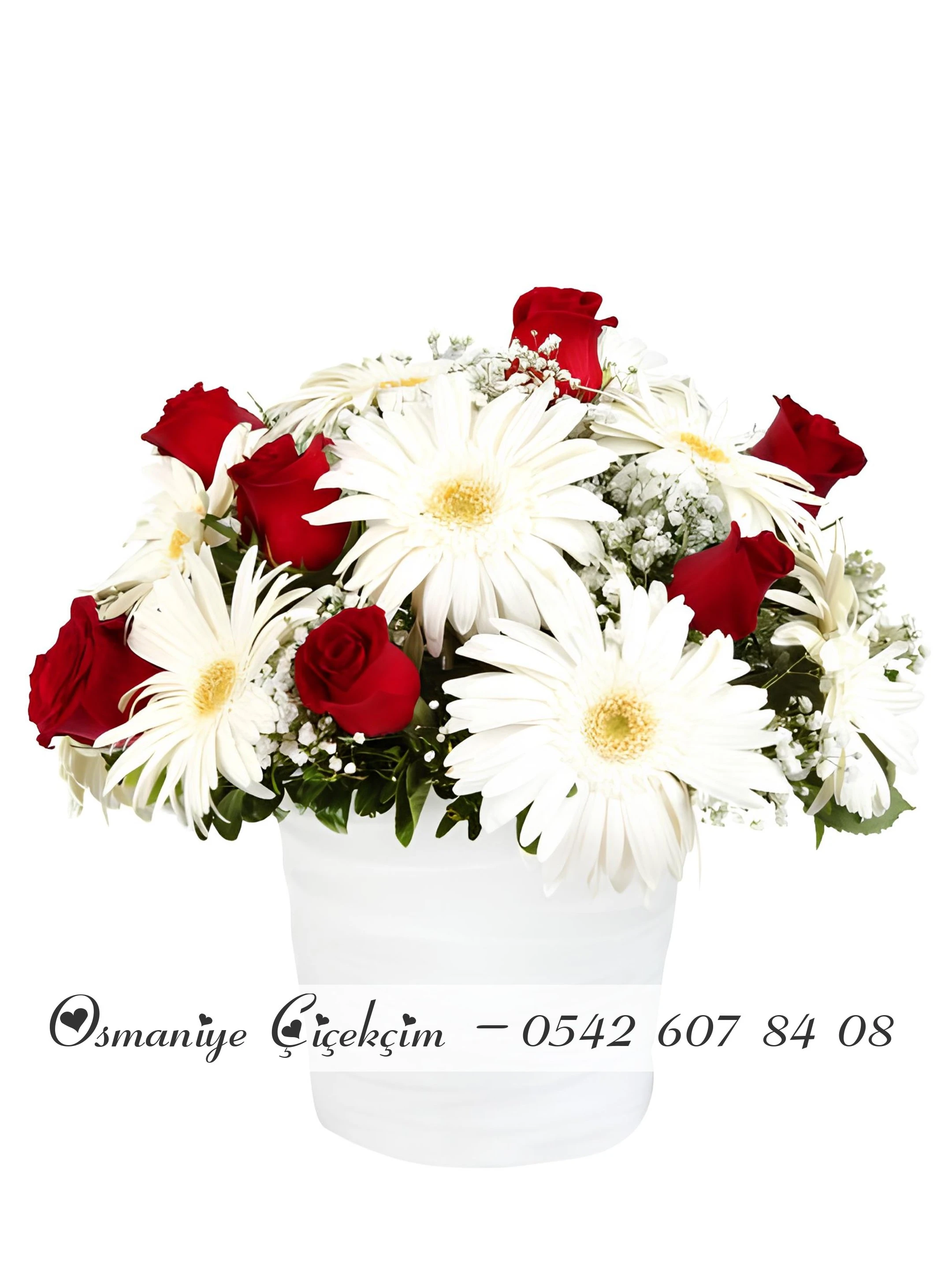 Seramikte Güller ve Gerberalar