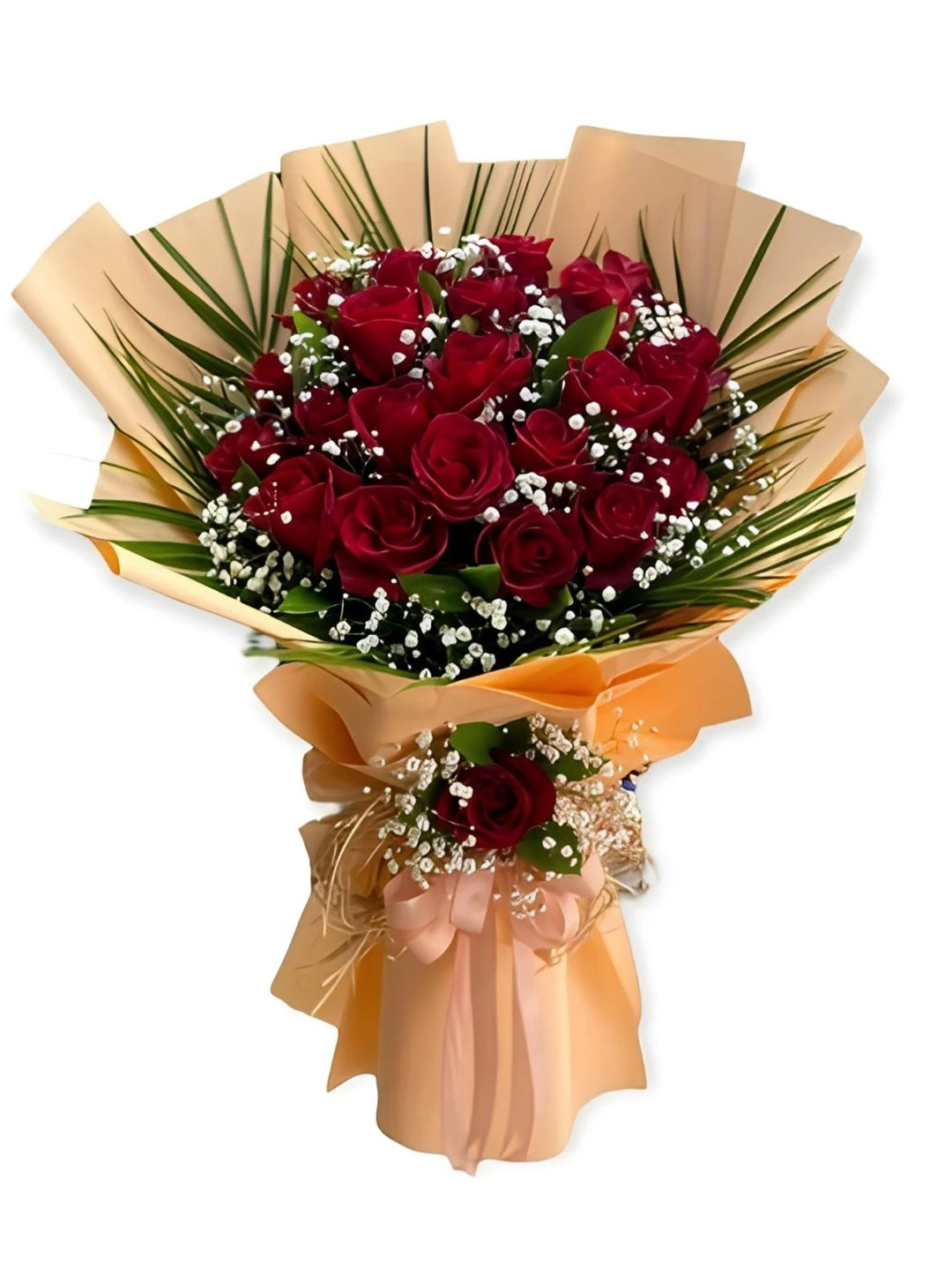 21 Adet Kırmızı Gül Buketi