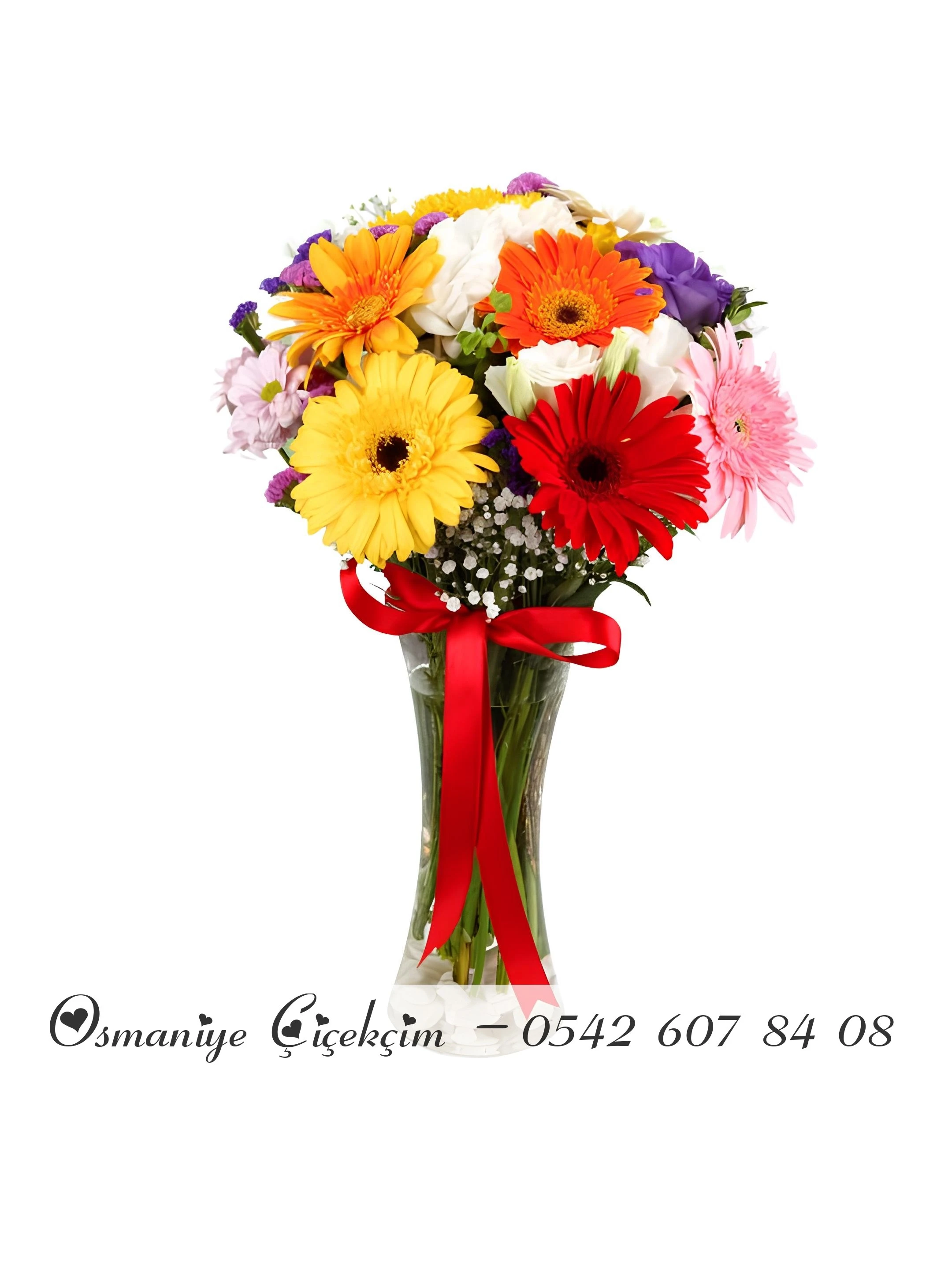 Vazoda Kır Çiçekleri